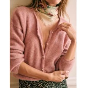 Sezane Gilet Gaspard in Bois de rose size S